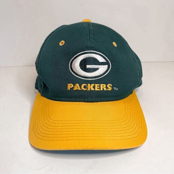 Vintage Embroidered Green Bay Packers Hat - Picture 1 of 9